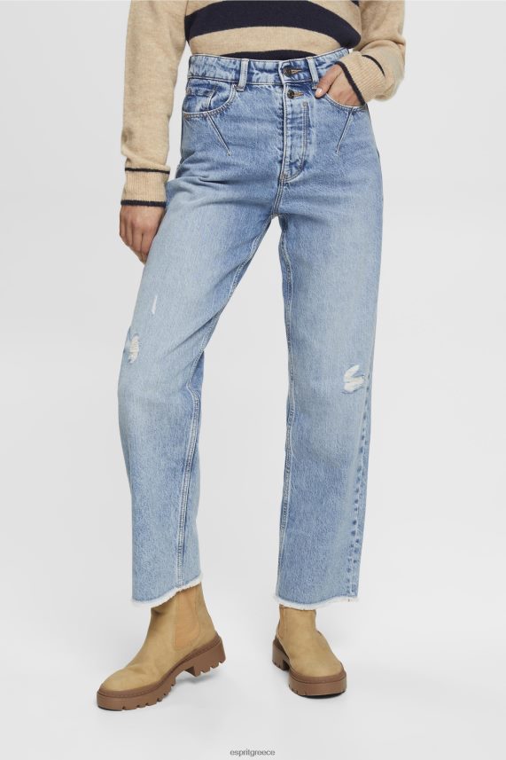 γυναίκες Esprit πλύσιμο με μπλε φως ψηλό ταλαιπωρημένο μπαμπάς ταιριάζει τζιν τζην 0J044P255