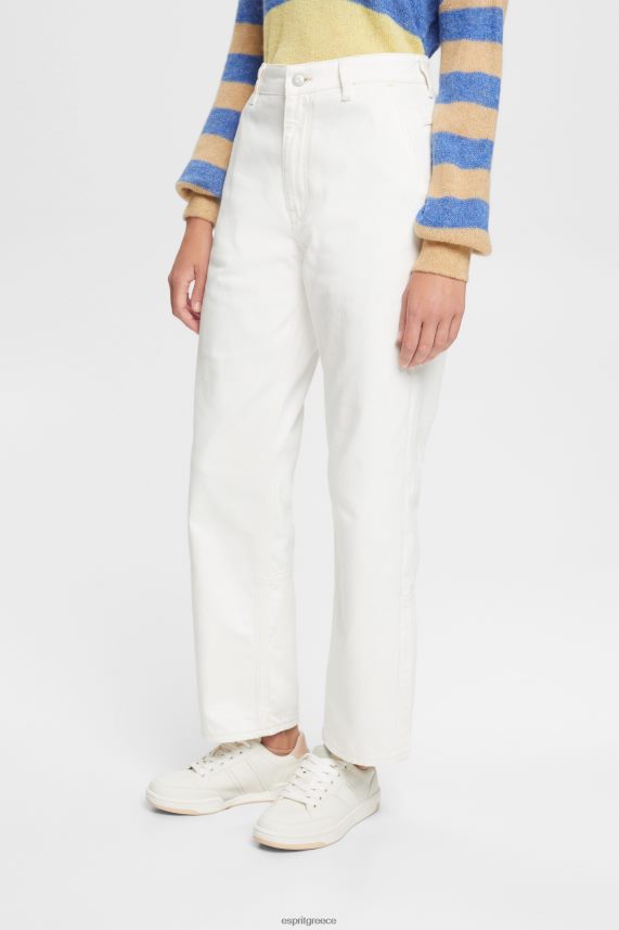 γυναίκες Esprit υπόλευκο ψηλό τζιν μπαμπάς τζην 0J044P320