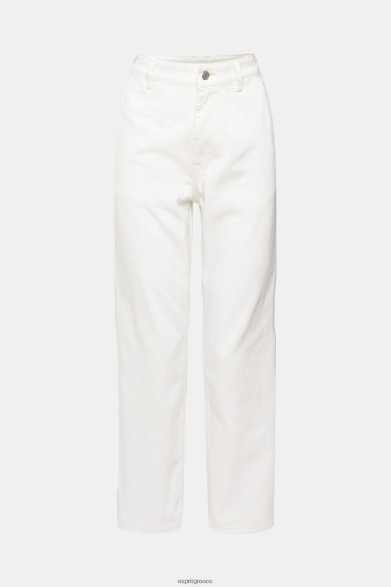 γυναίκες Esprit υπόλευκο ψηλό τζιν μπαμπάς τζην 0J044P320