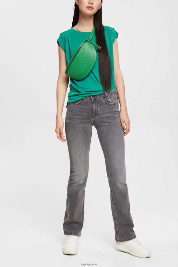 γυναίκες Esprit γκρι μεσαίο πλύσιμο τζιν με μποτάκι τζην 0J044P551