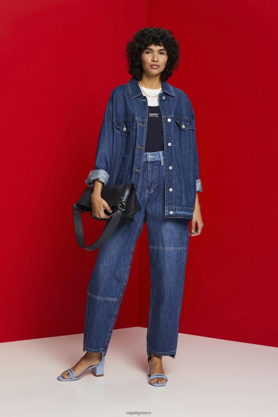 γυναίκες Esprit μπλε σκούρο πλύσιμο τζιν σε σχέδιο της δεκαετίας του '90 τζην 0J044P300