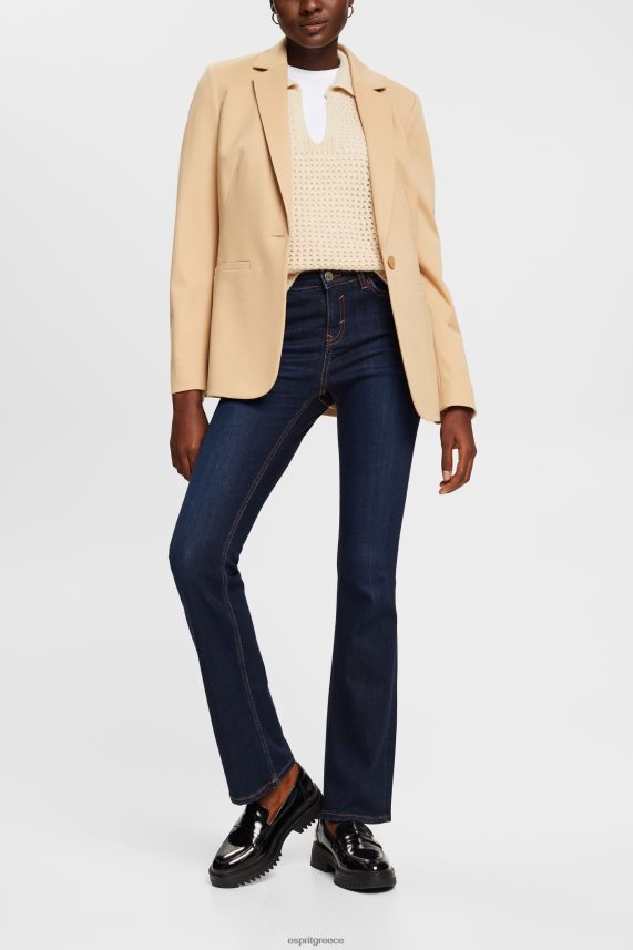 γυναίκες Esprit μπλε σκούρο πλύσιμο ψηλό στενό τζιν bootcut τζην 0J044P338