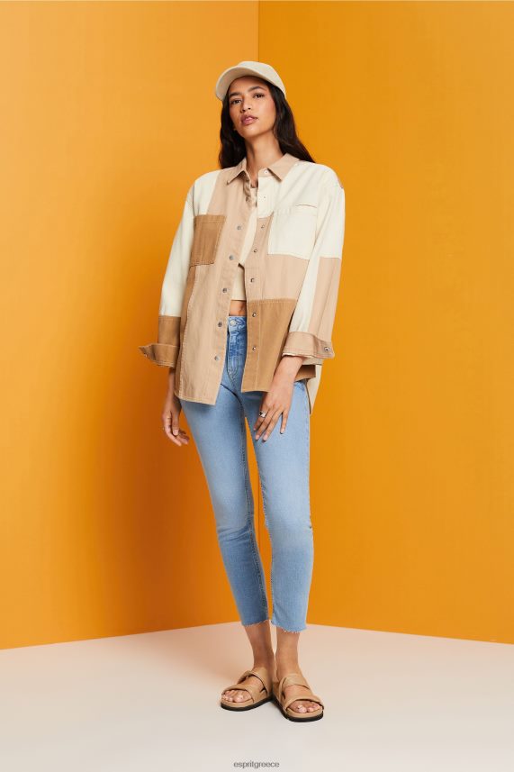 γυναίκες Esprit πλύσιμο με μπλε φως slim fit cropped τζιν τζην 0J044P115