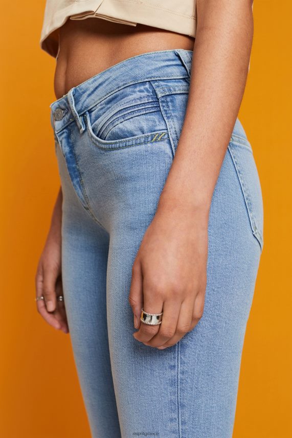 γυναίκες Esprit πλύσιμο με μπλε φως slim fit cropped τζιν τζην 0J044P115