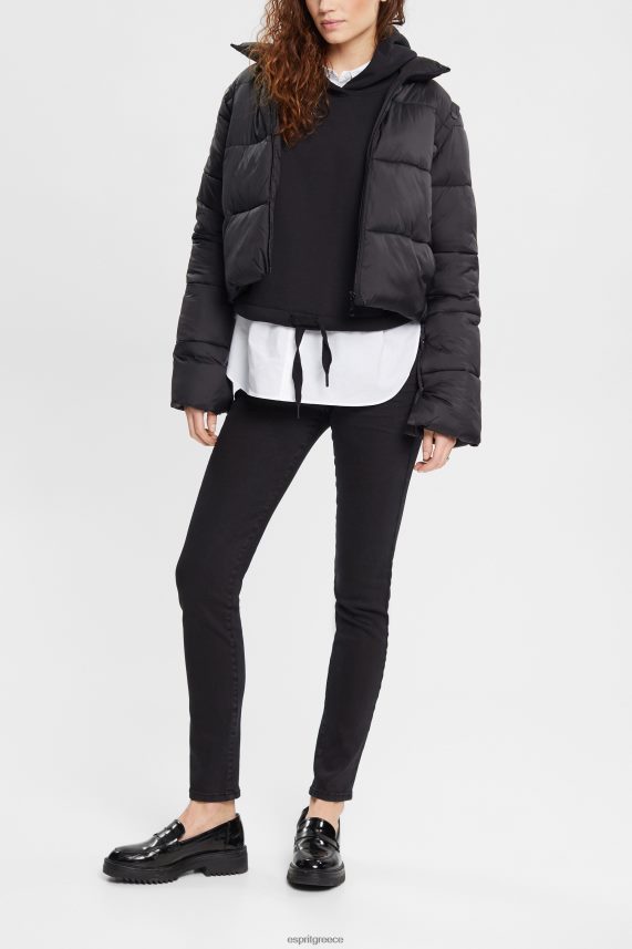 γυναίκες Esprit μαύρος ψηλόμεσο slim fit stretch τζιν τζην 0J044P564