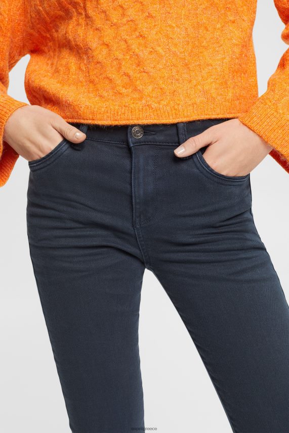 γυναίκες Esprit μπλε βενζίνης ψηλόμεσο slim fit stretch τζιν τζην 0J044P565