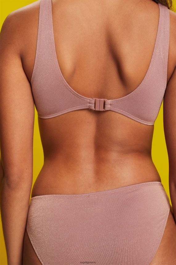 γυναίκες Esprit κανέλα ανακυκλωμένο: αστραφτερό απαλό μπικίνι ζάλη 0J044P84