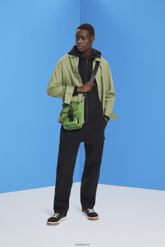 άνδρες Esprit μαύρος ολόσωμο φούτερ με φερμουάρ φούτερ & φούτερ 0J044P633