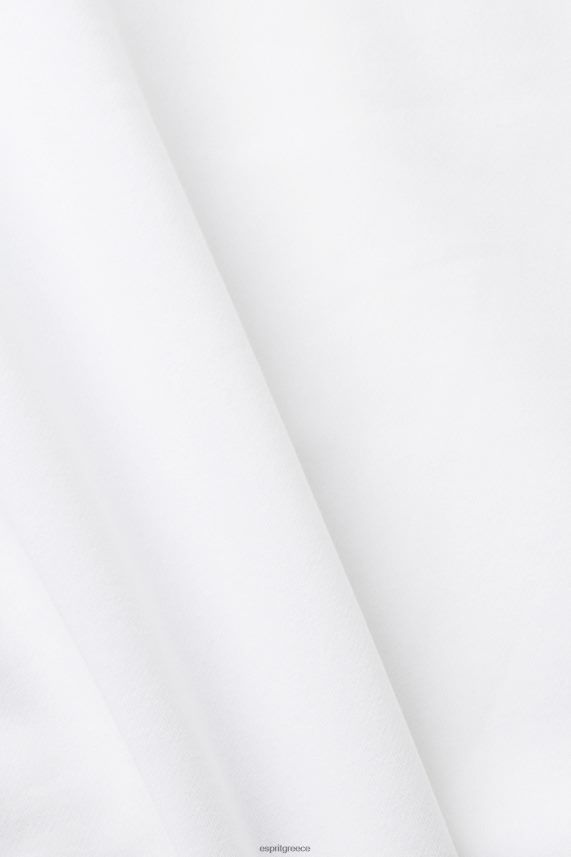 άνδρες Esprit άσπρο ολόσωμο φούτερ με φερμουάρ φούτερ & φούτερ 0J044P634