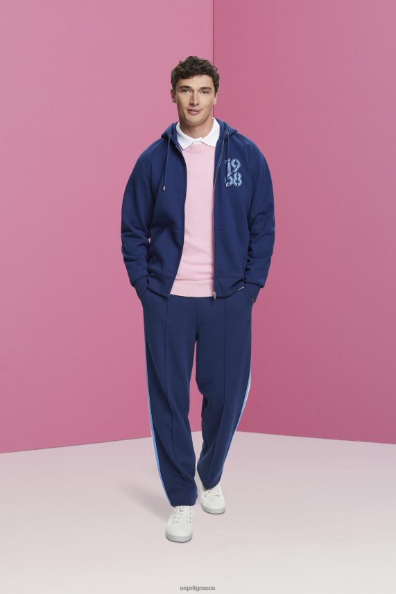 άνδρες Esprit μελάνι ολόσωμο φούτερ με φερμουάρ φούτερ & φούτερ 0J044P637