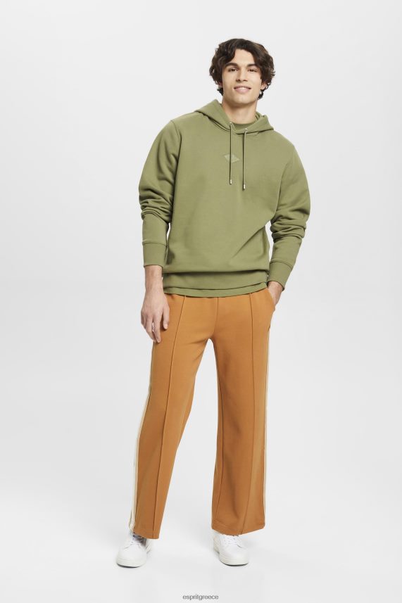 άνδρες Esprit ελιά κουκούλα με λογότυπο τύπωμα στο στήθος φούτερ & φούτερ 0J044P640