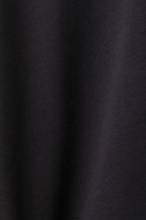 άνδρες Esprit μαύρος φούτερ με τύπωμα λογότυπου στην πλάτη φούτερ & φούτερ 0J044P643