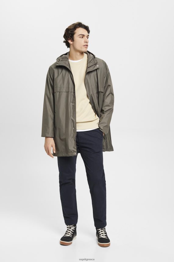 άνδρες Esprit μπεζ φούτερ με τύπωμα λογότυπου στην πλάτη φούτερ & φούτερ 0J044P645