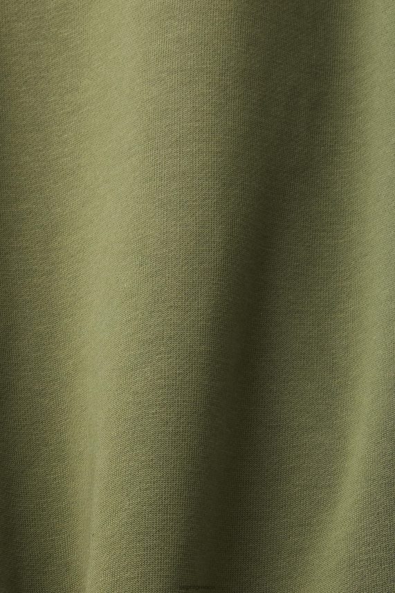 άνδρες Esprit ελιά φούτερ με τύπωμα λογότυπου στην πλάτη φούτερ & φούτερ 0J044P646