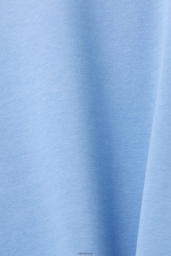 άνδρες Esprit γαλάζιο λεβάντα φούτερ με τύπωμα λογότυπου στην πλάτη φούτερ & φούτερ 0J044P647