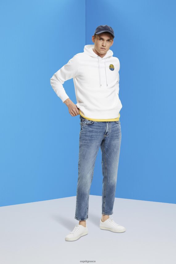 άνδρες Esprit άσπρο φούτερ με τύπωμα λογότυπου φούτερ & φούτερ 0J044P648