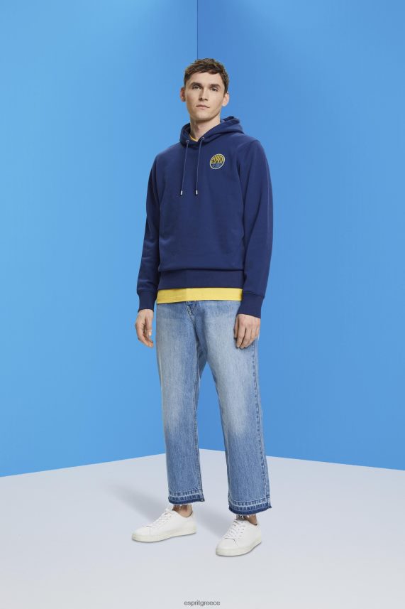 άνδρες Esprit μελάνι φούτερ με τύπωμα λογότυπου φούτερ & φούτερ 0J044P650