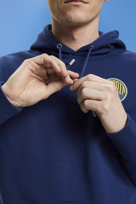 άνδρες Esprit μελάνι φούτερ με τύπωμα λογότυπου φούτερ & φούτερ 0J044P650