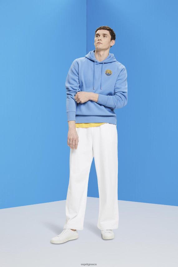 άνδρες Esprit γαλάζιο λεβάντα φούτερ με τύπωμα λογότυπου φούτερ & φούτερ 0J044P651