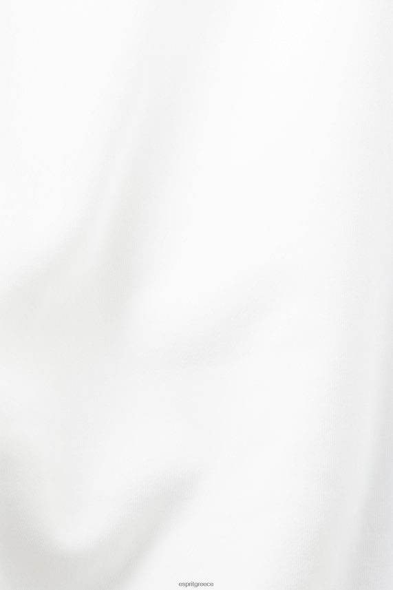 άνδρες Esprit άσπρο φούτερ με λογότυπο φούτερ & φούτερ 0J044P654