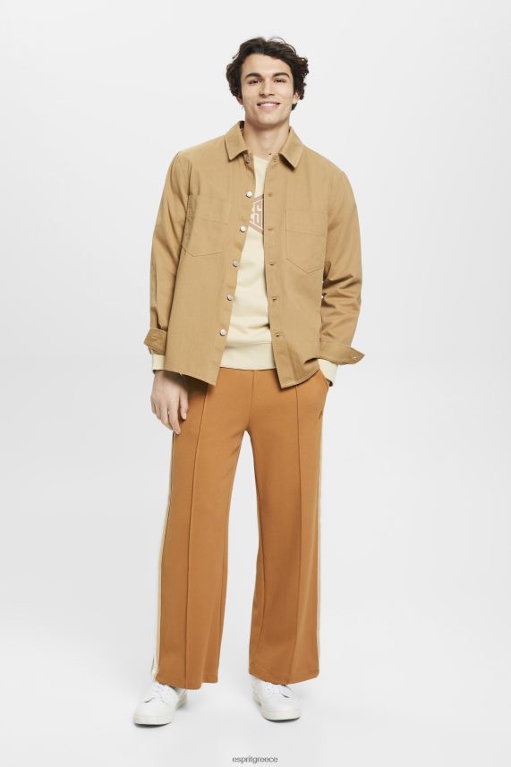 άνδρες Esprit μπεζ φούτερ με λογότυπο φούτερ & φούτερ 0J044P655