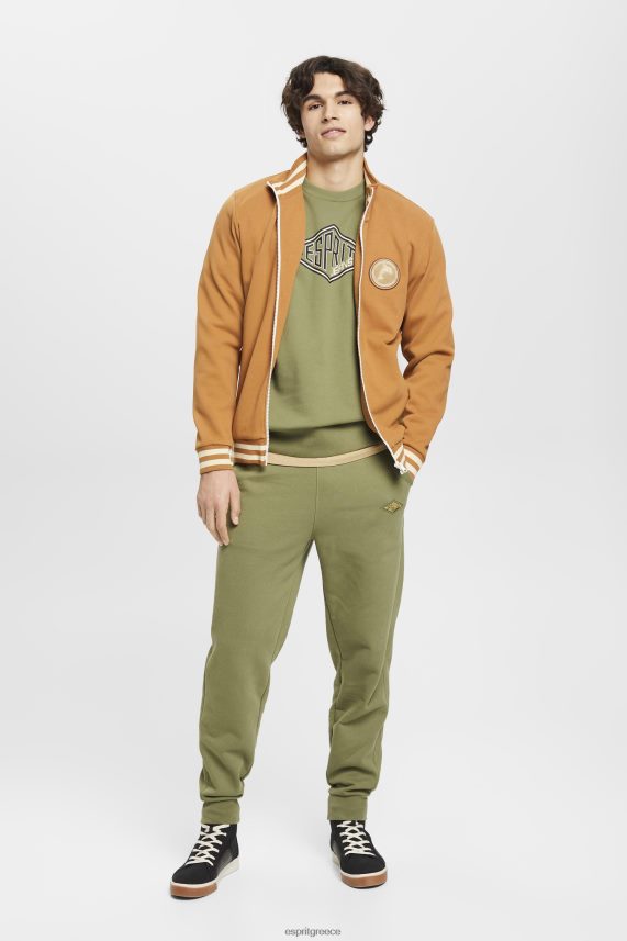 άνδρες Esprit ελιά φούτερ με λογότυπο φούτερ & φούτερ 0J044P656