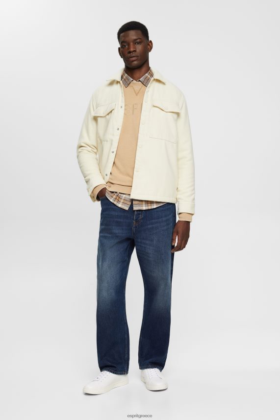 άνδρες Esprit χακί μπεζ φούτερ με λογότυπο φούτερ & φούτερ 0J044P773