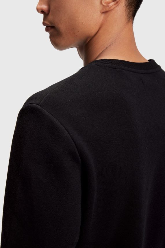 άνδρες Esprit μαύρος φούτερ με λογότυπο φούτερ & φούτερ 0J044P868