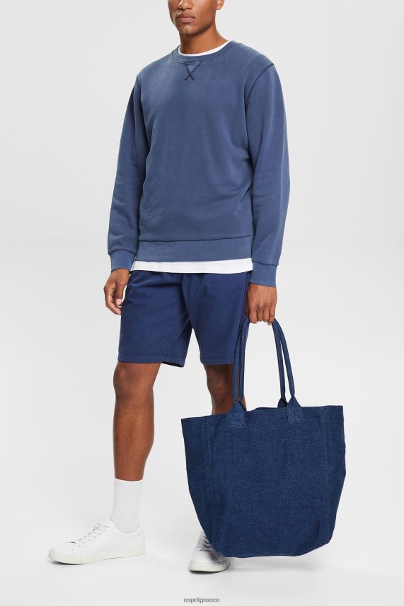 άνδρες Esprit ΠΟΛΕΜΙΚΟ ΝΑΥΤΙΚΟ βιώσιμη φούτερ με λαιμόκοψη φούτερ & φούτερ 0J044P936