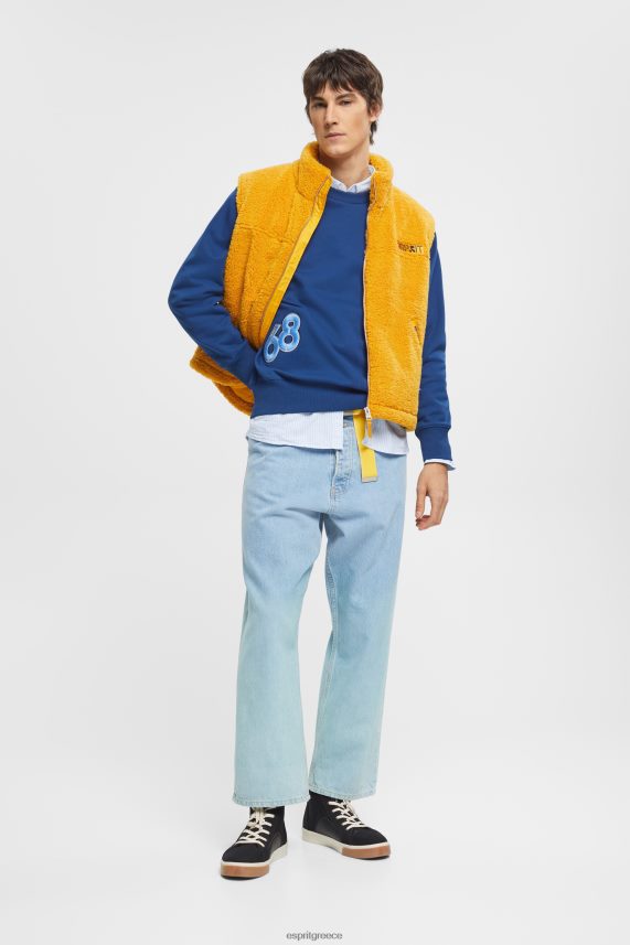 άνδρες Esprit μελάνι φούτερ patch πανεπιστημίου φούτερ & φούτερ 0J044P809