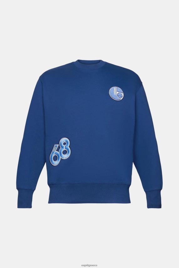 άνδρες Esprit μελάνι φούτερ patch πανεπιστημίου φούτερ & φούτερ 0J044P809