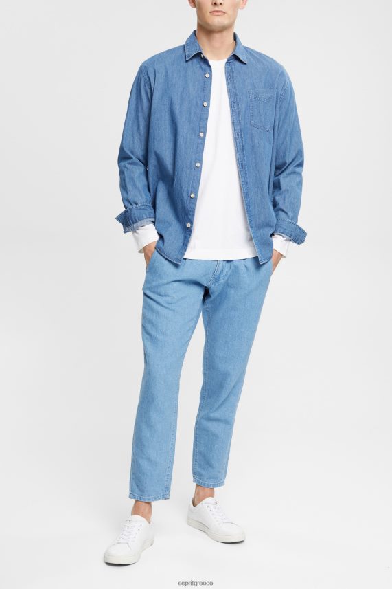 άνδρες Esprit άσπρο μπλουζάκι με μακριά μανίκια μακρύ μανίκι 0J044P947