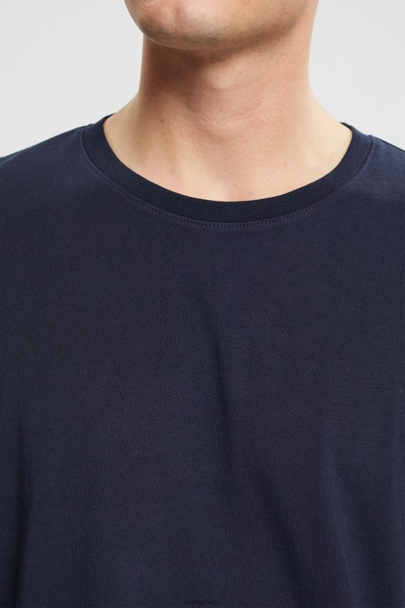 άνδρες Esprit ΠΟΛΕΜΙΚΟ ΝΑΥΤΙΚΟ μπλουζάκι με μακριά μανίκια μακρύ μανίκι 0J044P948