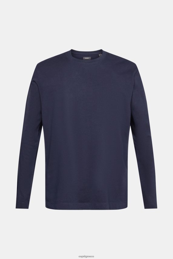 άνδρες Esprit ΠΟΛΕΜΙΚΟ ΝΑΥΤΙΚΟ μπλουζάκι με μακριά μανίκια μακρύ μανίκι 0J044P948