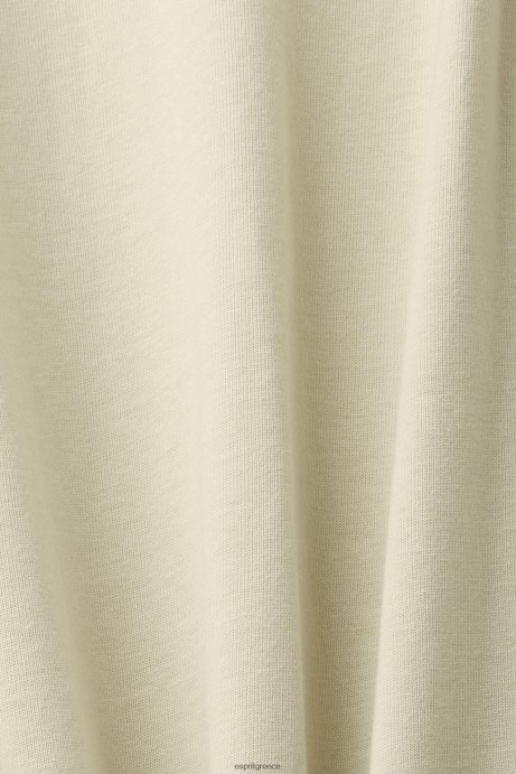 άνδρες Esprit μπεζ μπλουζάκι με τύπωμα λογότυπου μπλουζάκια 0J044P600