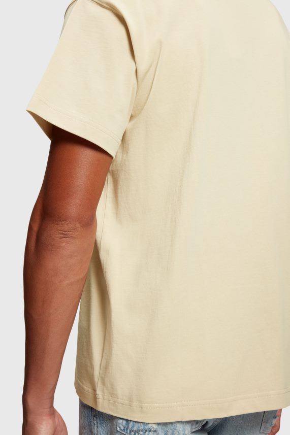 άνδρες Esprit ελαφρύ γκρι μπλουζάκι απλικέ με λογότυπο στο στήθος μπλουζάκια 0J044P608