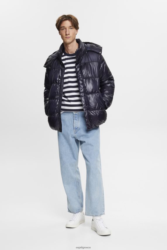 άνδρες Esprit ΠΟΛΕΜΙΚΟ ΝΑΥΤΙΚΟ ριγέ μπλουζάκι με λαιμόκοψη μπλουζάκια 0J044P721