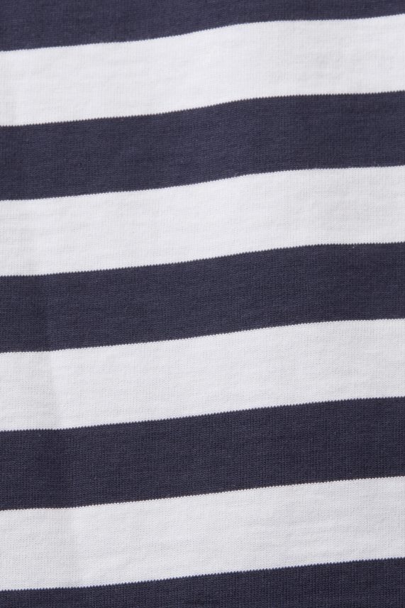 άνδρες Esprit ΠΟΛΕΜΙΚΟ ΝΑΥΤΙΚΟ ριγέ μπλουζάκι με λαιμόκοψη μπλουζάκια 0J044P721