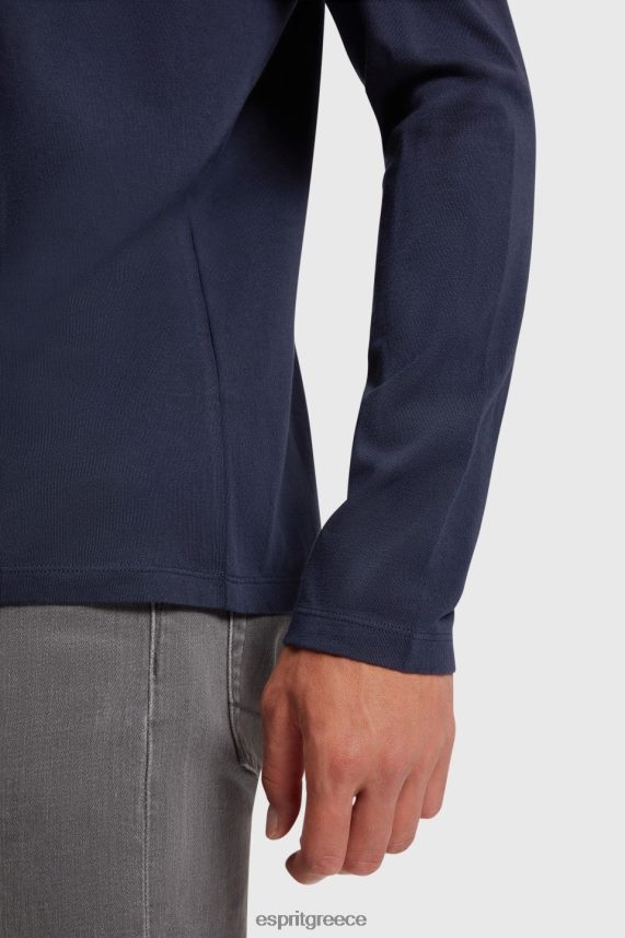 άνδρες Esprit ΠΟΛΕΜΙΚΟ ΝΑΥΤΙΚΟ κανονικό μασίφ μπλουζάκι μπλουζάκια 0J044P860