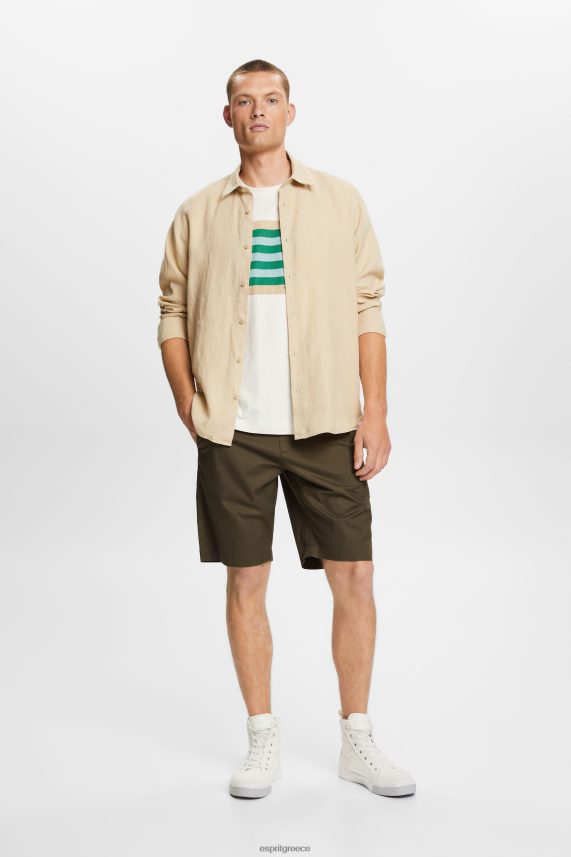 άνδρες Esprit πάγος μπλουζάκι ζέρσεϊ με στάμπα, 100% βαμβάκι μπλουζάκια 0J044P583