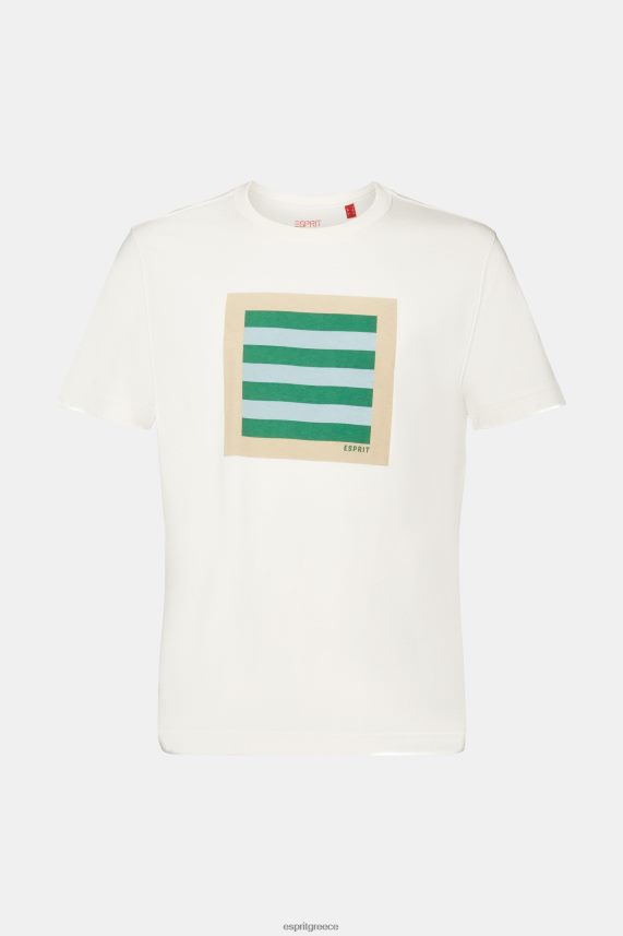 άνδρες Esprit πάγος μπλουζάκι ζέρσεϊ με στάμπα, 100% βαμβάκι μπλουζάκια 0J044P583