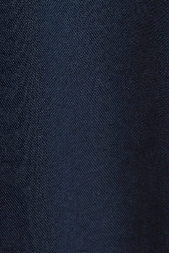 άνδρες Esprit ΠΟΛΕΜΙΚΟ ΝΑΥΤΙΚΟ σακάκι blazer από βαμβάκι μπουφάν 0J044P621