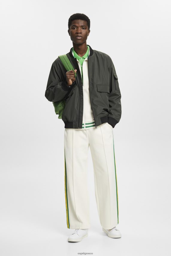 άνδρες Esprit σκούρο χακί μπουφάν σε στυλ bomber μπουφάν 0J044P767