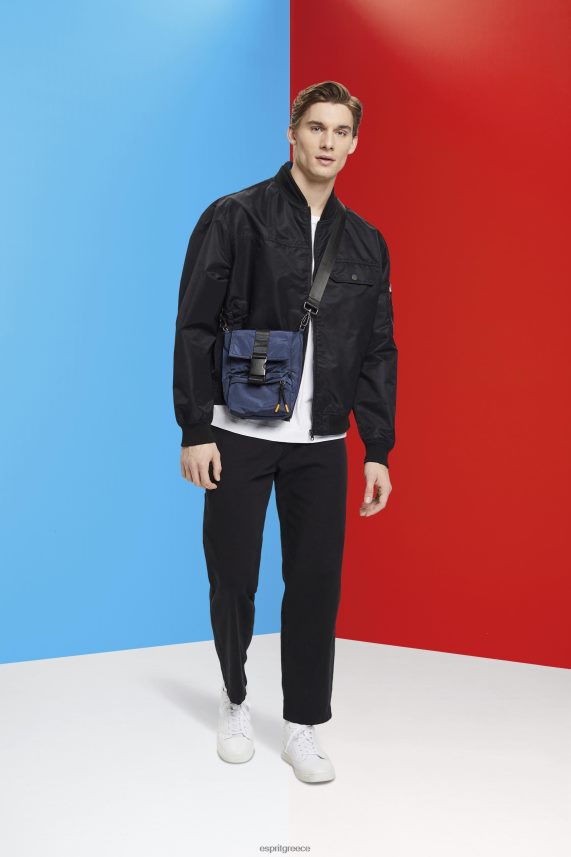 άνδρες Esprit μαύρος bomber jacket μπουφάν 0J044P676