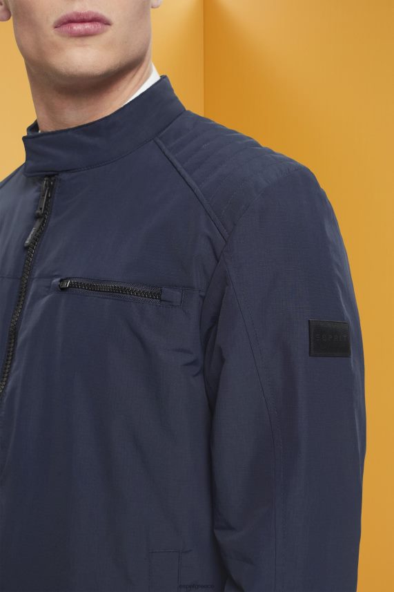 άνδρες Esprit ΠΟΛΕΜΙΚΟ ΝΑΥΤΙΚΟ αδιάβροχο μπουφάν ripstop μπουφάν 0J044P712