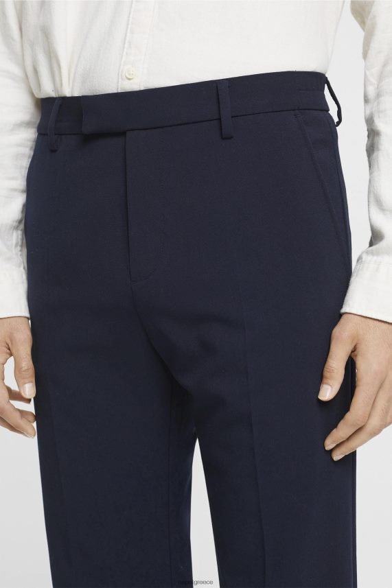 άνδρες Esprit ΠΟΛΕΜΙΚΟ ΝΑΥΤΙΚΟ προσαρμοσμένο φαρδύ παντελόνι με ελαστική μέση παντελόνι & παντελόνι 0J044P693