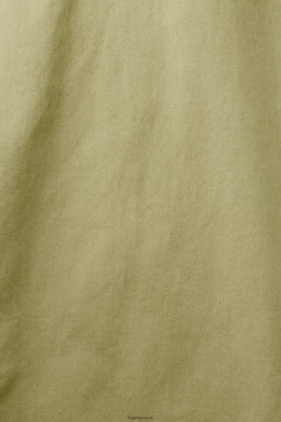 άνδρες Esprit ελαφρύ χακί παντελόνι chino slim leg παντελόνι & παντελόνι 0J044P593