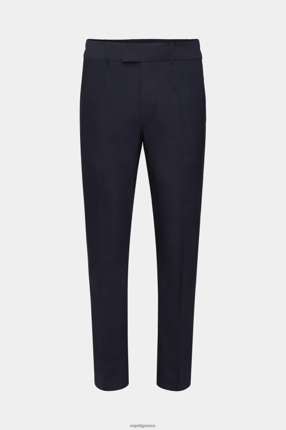 άνδρες Esprit ΠΟΛΕΜΙΚΟ ΝΑΥΤΙΚΟ slim fit παντελόνι με λάστιχο στη μέση παντελόνι & παντελόνι 0J044P691