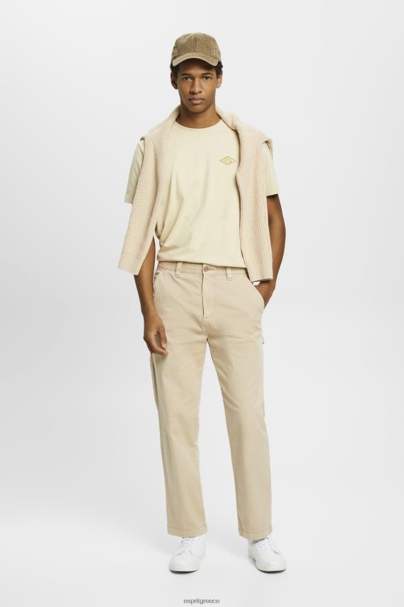 άνδρες Esprit ανοιχτό μπεζ vintage ίσια εφαρμογή cargo παντελόνι παντελόνι & παντελόνι 0J044P731
