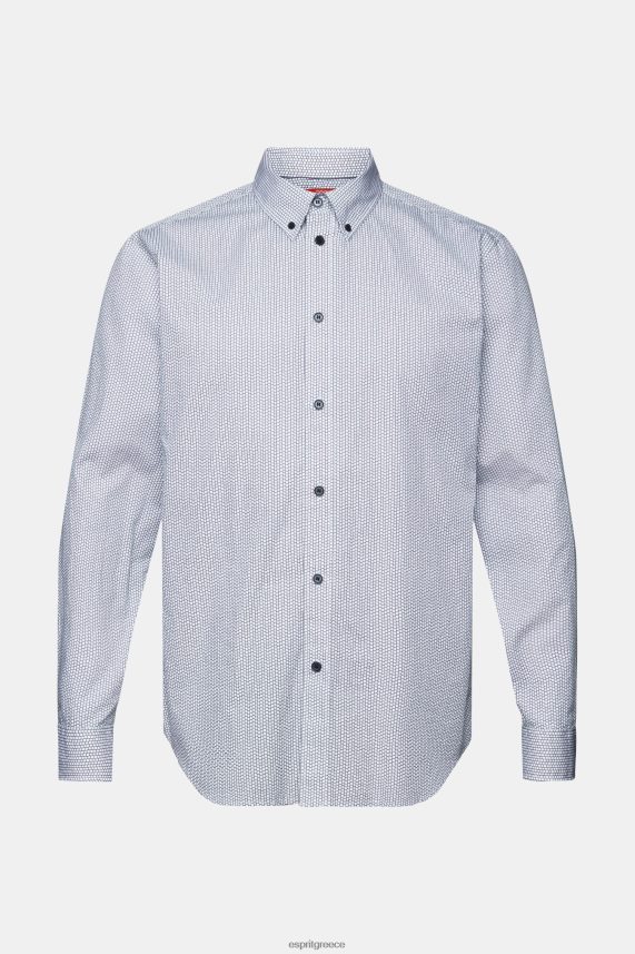 άνδρες Esprit ΠΟΛΕΜΙΚΟ ΝΑΥΤΙΚΟ βαμβακερό πουκάμισο ποπλίνα πουκάμισα 0J044P575